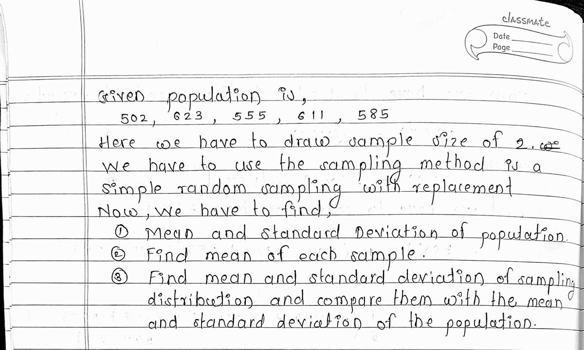 Statistics homework question answer, step 1, image 1